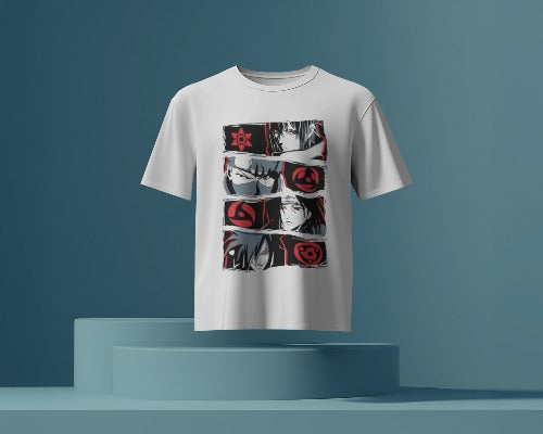Naruto Legends: Itachi, Sasuke, Madara & Kakashi T-Shirt